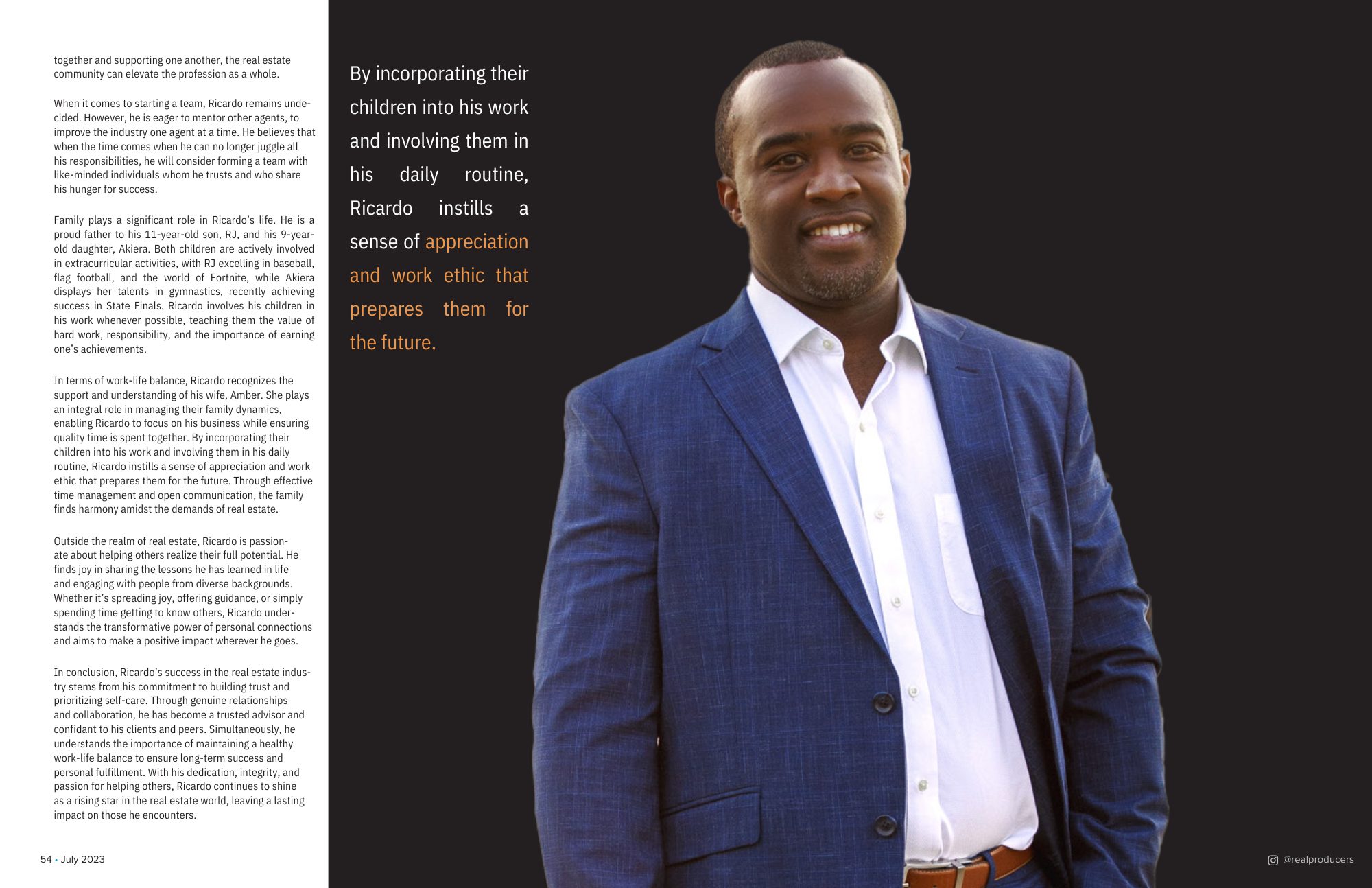 Ricardo Burton Charleston Real Producers Real Estate Agent Cane Bay